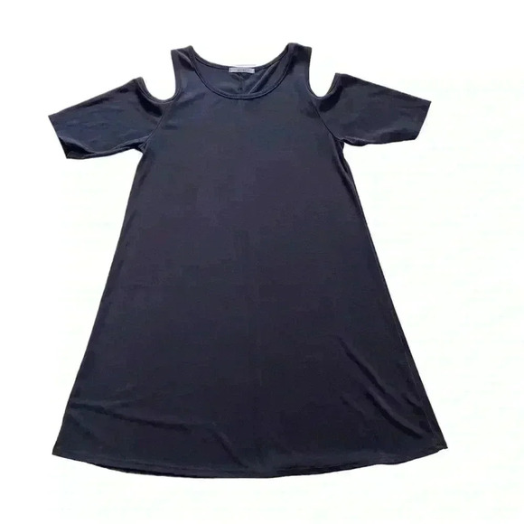 Acemi Cold Shoulder Black Dress Final Markdown - Picture 3 of 8